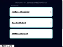 Sites similar to montessori-adressverzeichnis.de