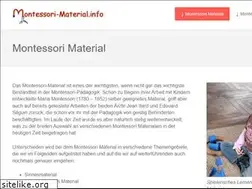 Sites similar to montessori-material.info