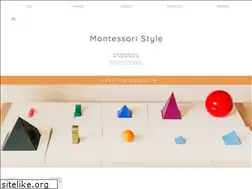 Sites similar to montessori.style