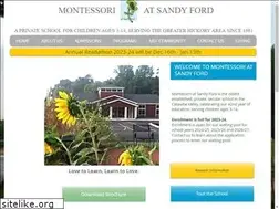 Sites similar to montessoriatsandyford.org