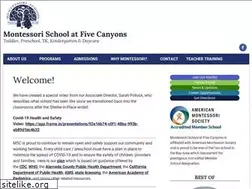 Sites similar to montessoricastrovalley.com