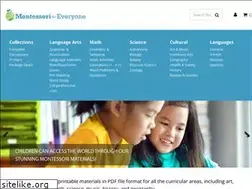 Sites similar to montessoriforeveryone.com