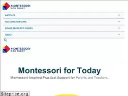 Sites similar to montessorifortoday.com