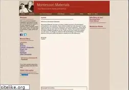 Sites similar to montessorimaterials.org