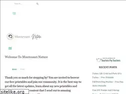 Sites similar to montessorinature.com
