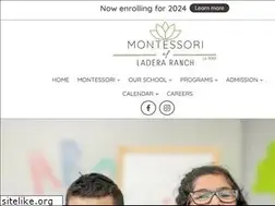 Sites similar to montessoriofladeraranch.com