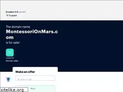 Sites similar to montessorionmars.com
