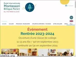 Sites similar to montessoriparis17.com