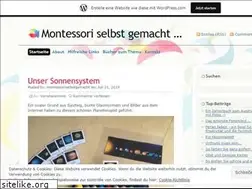 Sites similar to montessoriselbstgemacht.wordpress.com