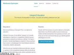 Sites similar to montessorisynergies.com
