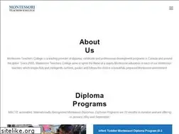 Sites similar to montessoriteacherscollege.com