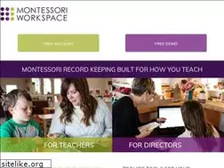 Sites similar to montessoriworkspace.com