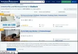 Sites similar to monteurzimmer-gladbeck.de