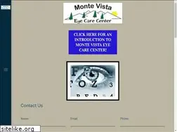 Sites similar to montevistaeyecare.net