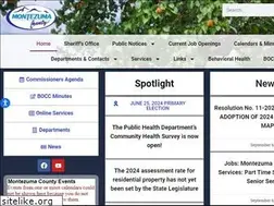 Sites similar to montezumacounty.org
