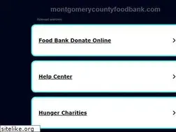 Sites similar to montgomerycountyfoodbank.com