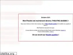 Sites similar to montheatre.qc.ca