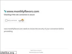 Sites similar to monthlyflavors.com