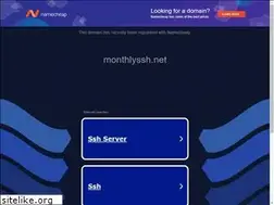 Sites similar to monthlyssh.net