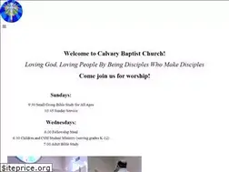 Sites similar to monticello-calvarybaptist.net