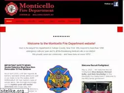 Sites similar to monticellofd.com