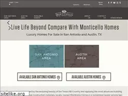 Sites similar to monticellohomes.com