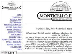 Sites similar to monticelloplacejtown.com