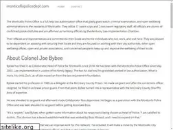 Sites similar to monticellopolicedept.com