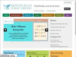 Sites similar to monticellopubliclibrary.org
