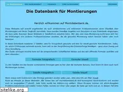 Sites similar to montidatenbank.de