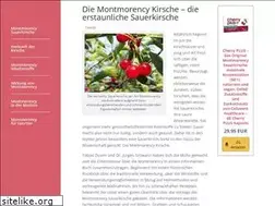 Sites similar to montmorency-sauerkirsche.de
