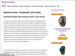Sites similar to montre-en-bois.net