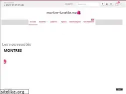 Sites similar to montre-lunette.ma