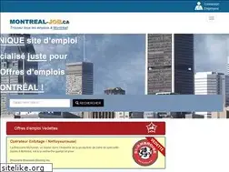 Sites similar to montreal-job.ca