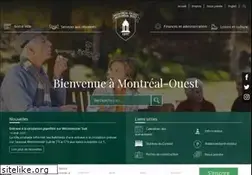 Sites similar to montreal-ouest.ca