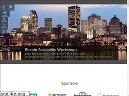 Sites similar to montreal2015.scalingbitcoin.org
