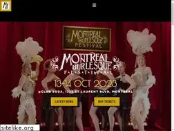 Sites similar to montrealburlesquefestival.com