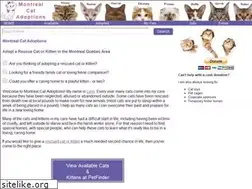 Sites similar to montrealcatadoptions.com