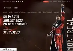 Sites similar to montrealcomiccon.com