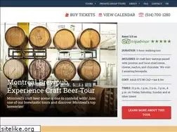 Sites similar to montrealcraftbeertours.com