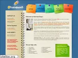 Sites similar to montrealessay.com