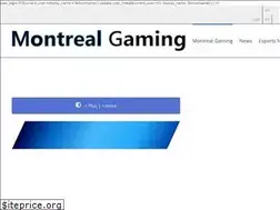 Sites similar to montrealgaming.com