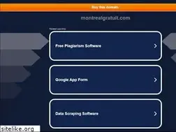 Sites similar to montrealgratuit.com