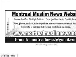 Sites similar to montrealmuslimnews.net