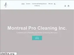 Sites similar to montrealprocleaning.com