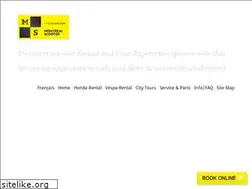 Sites similar to montrealscooter.com
