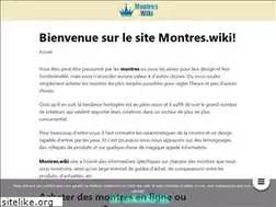 Sites similar to montres.wiki