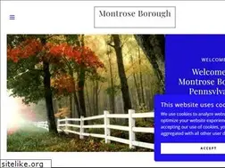Sites similar to montroseborough.com