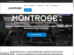 Sites similar to montroseinc.com