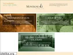 Sites similar to montrosememorials.com